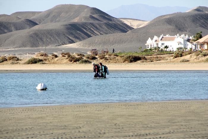 Die Lahami Bay Lagune